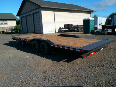 New 2025 Midsota 8.5x24 (18 + 6) 17.6K Equipment Trailer