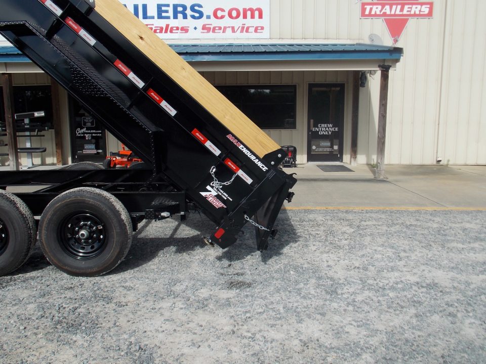 New 2025 Liberty LD14K83X14B8TSFT, 83" X 14' Telescopic Dump Trailer