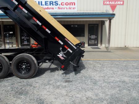 New 2025 Liberty LD14K83X14B8TSFT, 83" X 14' Telescopic Dump Trailer