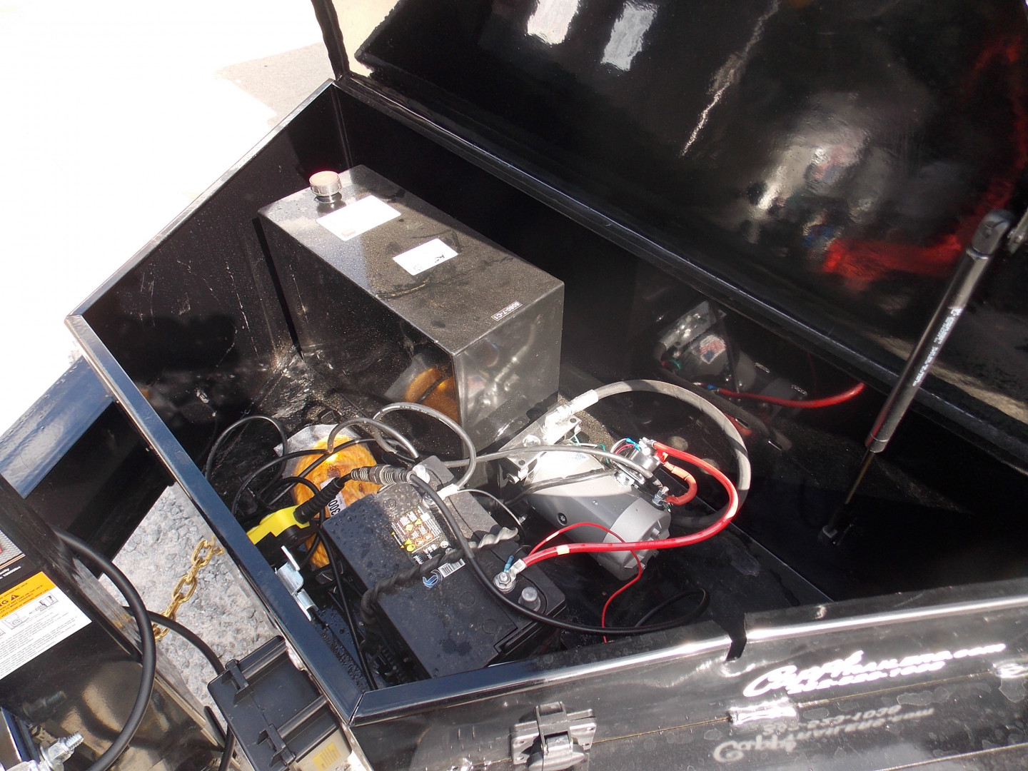 New 2025 Liberty LD14K83X14B8TSFT, 83" X 14' Telescopic Dump Trailer