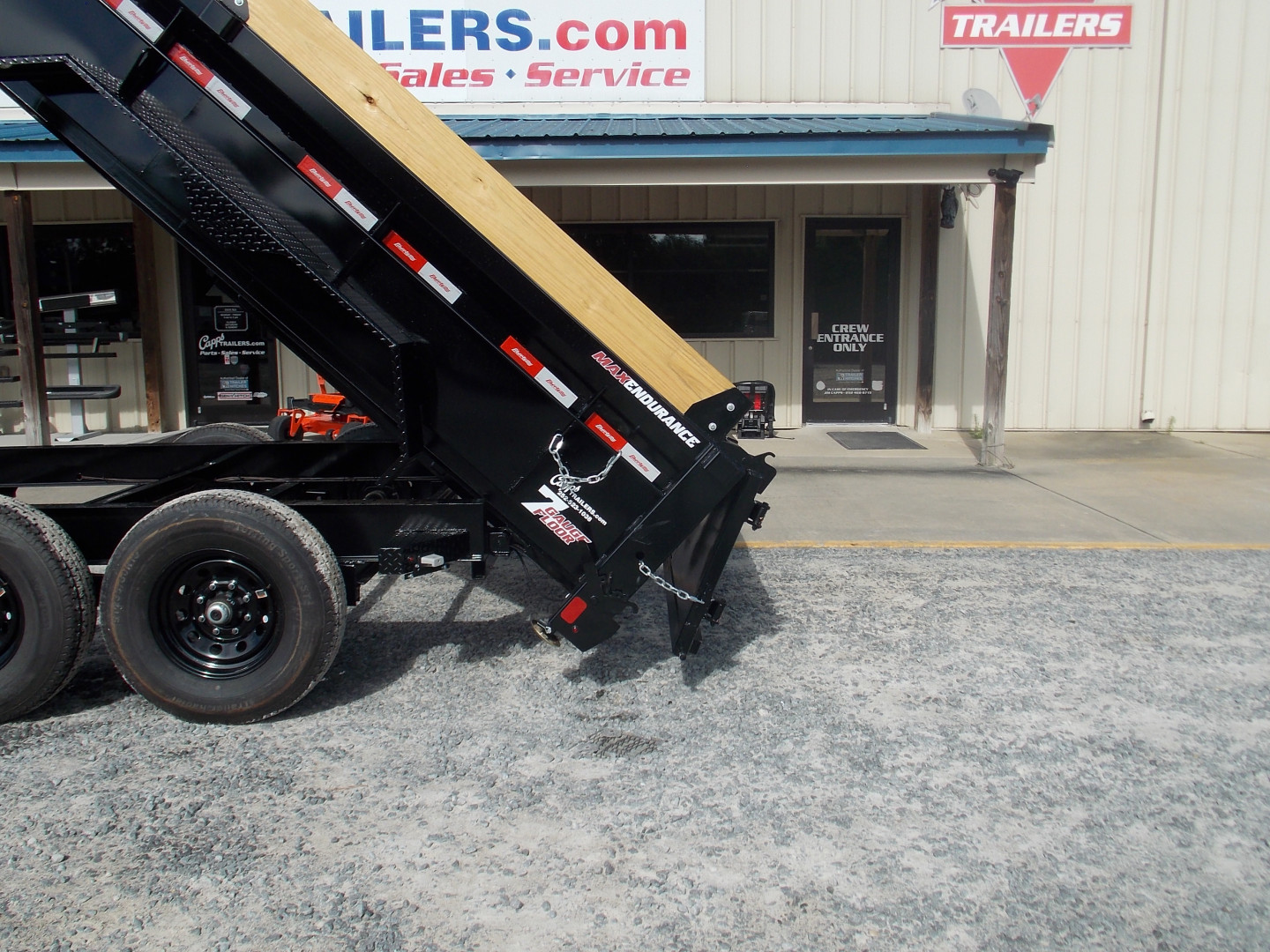 New 2025 Liberty LD14K83X14B8TSFT, 83" X 14' Telescopic Dump Trailer