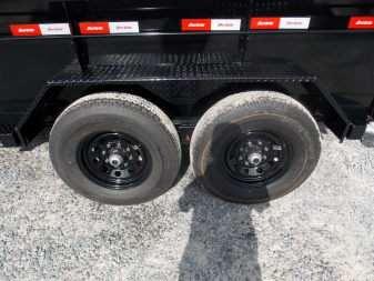 New 2025 Liberty LD14K83X14B8TSFT, 83" X 14' Telescopic Dump Trailer