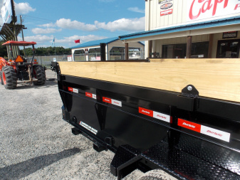 New 2025 Liberty LD14K83X14B8TSFT, 83" X 14' Telescopic Dump Trailer