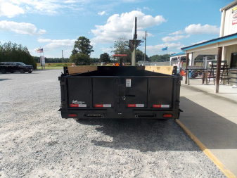 New 2025 Liberty LD14K83X14B8TSFT, 83" X 14' Telescopic Dump Trailer