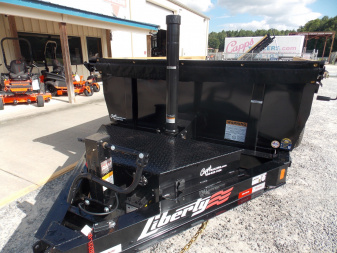 New 2025 Liberty LD14K83X14B8TSFT, 83" X 14' Telescopic Dump Trailer