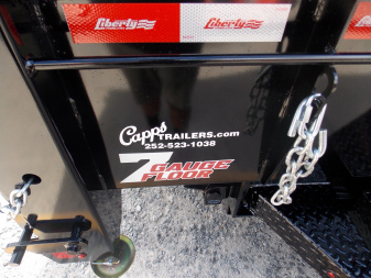 New 2025 Liberty LD14K83X14B8TSFT, 83" X 14' Telescopic Dump Trailer