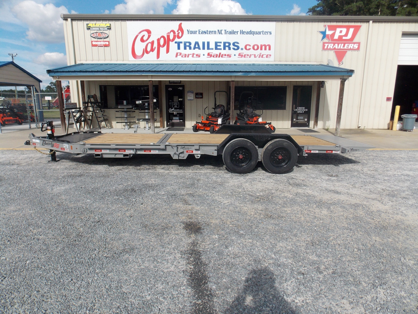 New 2026 Liberty LT16K83X22SPB8WF Grey B/O Tilt Trailer