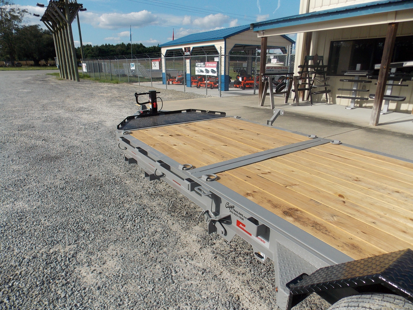 New 2026 Liberty LT16K83X22SPB8WF Grey B/O Tilt Trailer