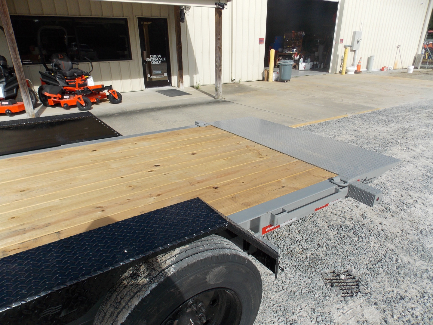 New 2026 Liberty LT16K83X22SPB8WF Grey B/O Tilt Trailer