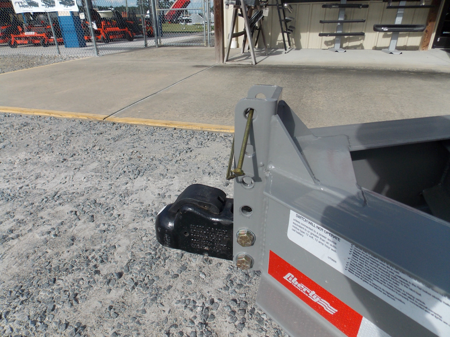 New 2026 Liberty LT16K83X22SPB8WF Grey B/O Tilt Trailer