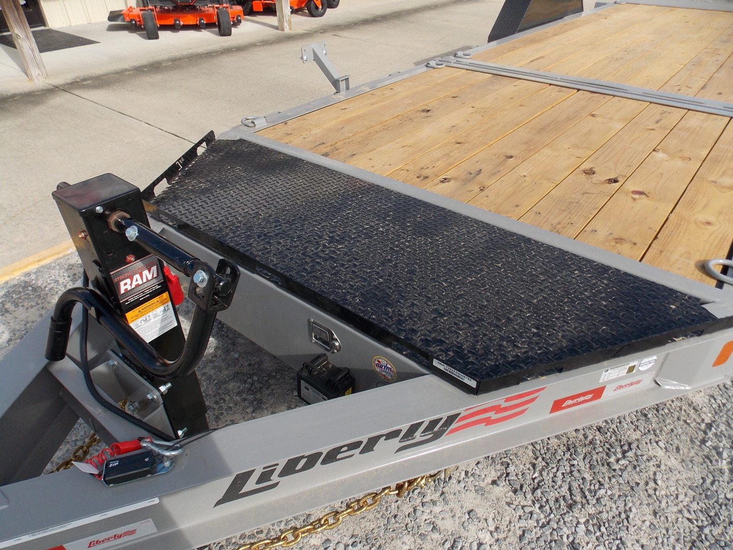 New 2026 Liberty LT16K83X22SPB8WF Grey B/O Tilt Trailer