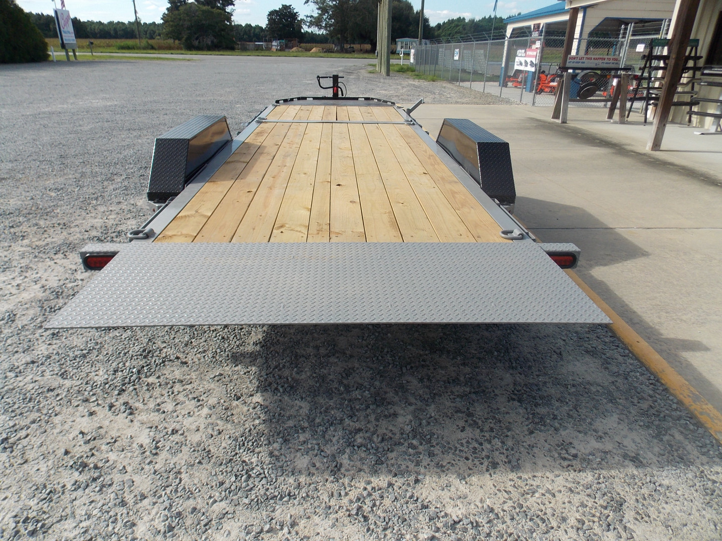 New 2026 Liberty LT16K83X22SPB8WF Grey B/O Tilt Trailer