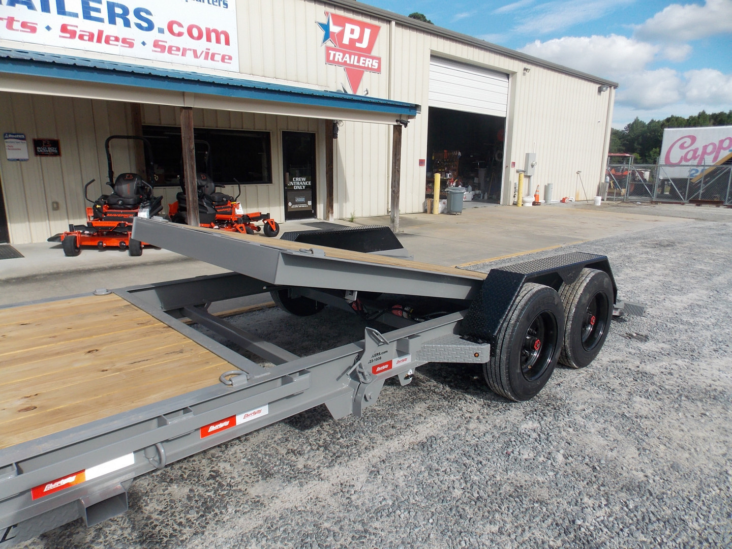 New 2026 Liberty LT16K83X22SPB8WF Grey B/O Tilt Trailer
