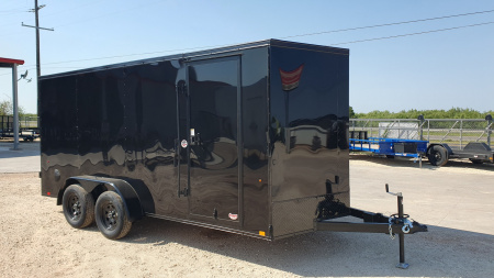 2026 Compass 7'x16' Enclosed Cargo Trailer - Indigo DLX