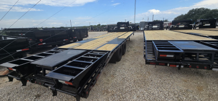 New 2025 Coffee Creek 102" X 30' Deckover Trailer
