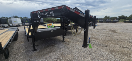 New 2025 Coffee Creek MFG 102  X 30' Deckover Trailer