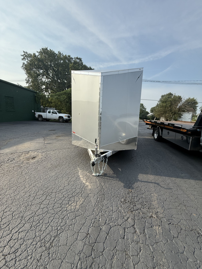 New 2026 Lightning Trailers 7X14 ALUMINUM 7K Cargo / Enclosed Trailer