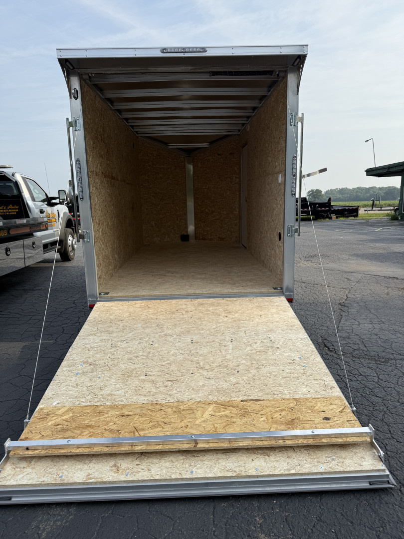 New 2026 Lightning Trailers 7X14 ALUMINUM 7K Cargo / Enclosed Trailer