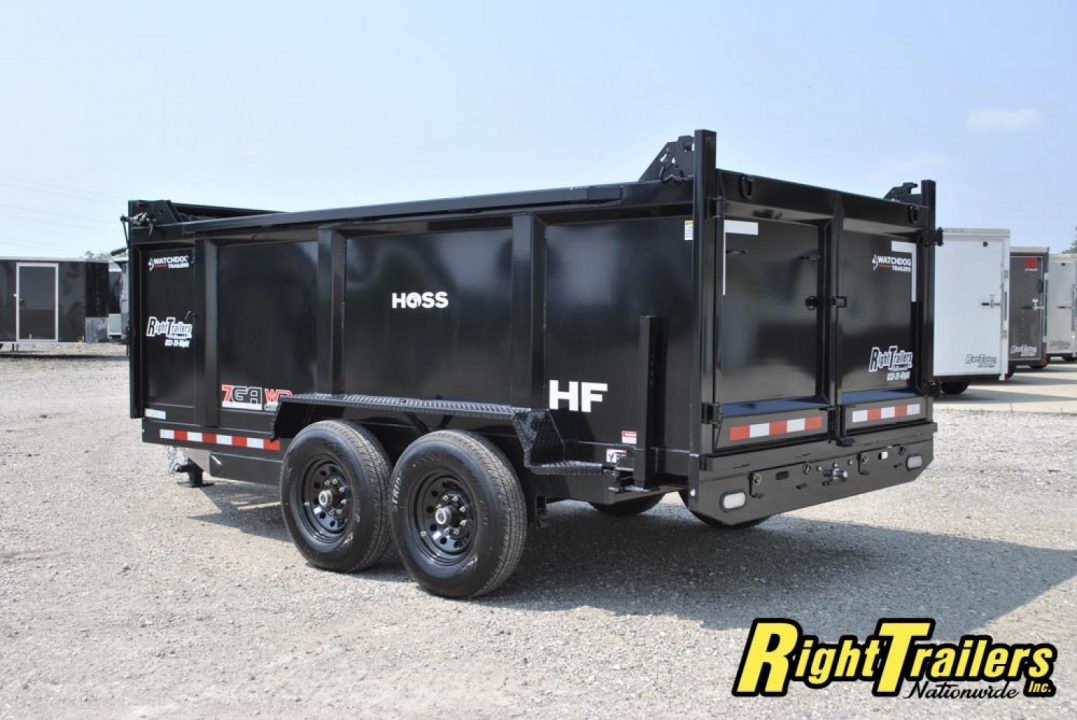 New 2025 7X14 Watchdog Dump Trailer