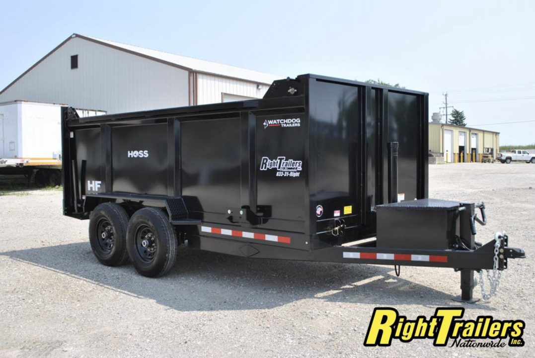 New 2025 7X14 Watchdog Dump Trailer