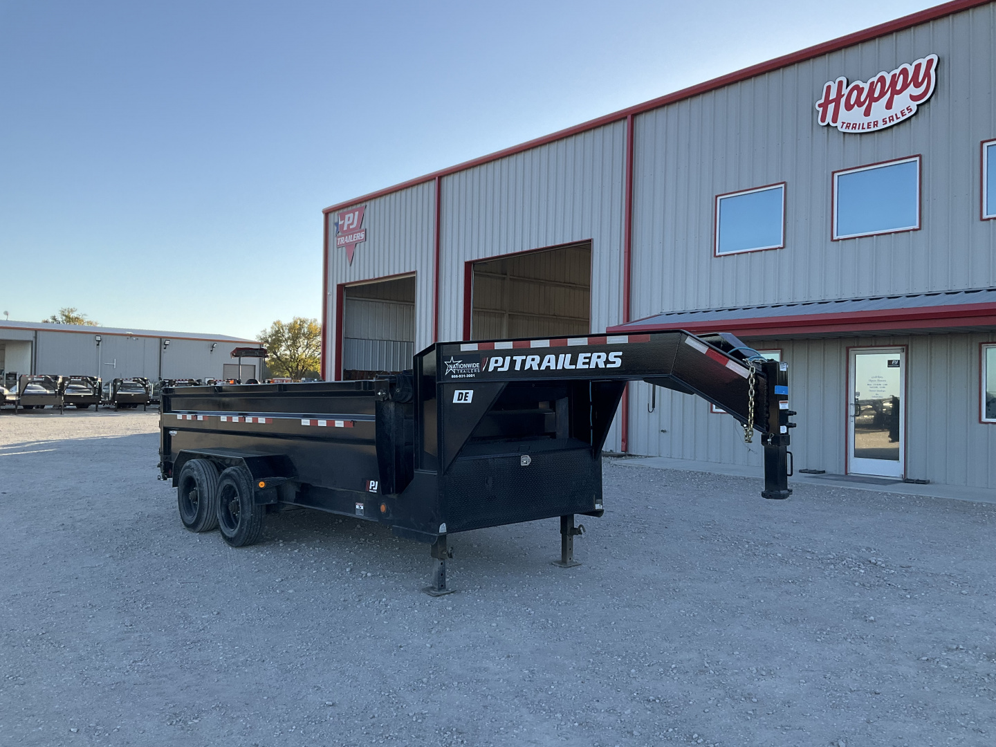 Used 2024 PJ 82"x16' HD Low Pro Dump- DE