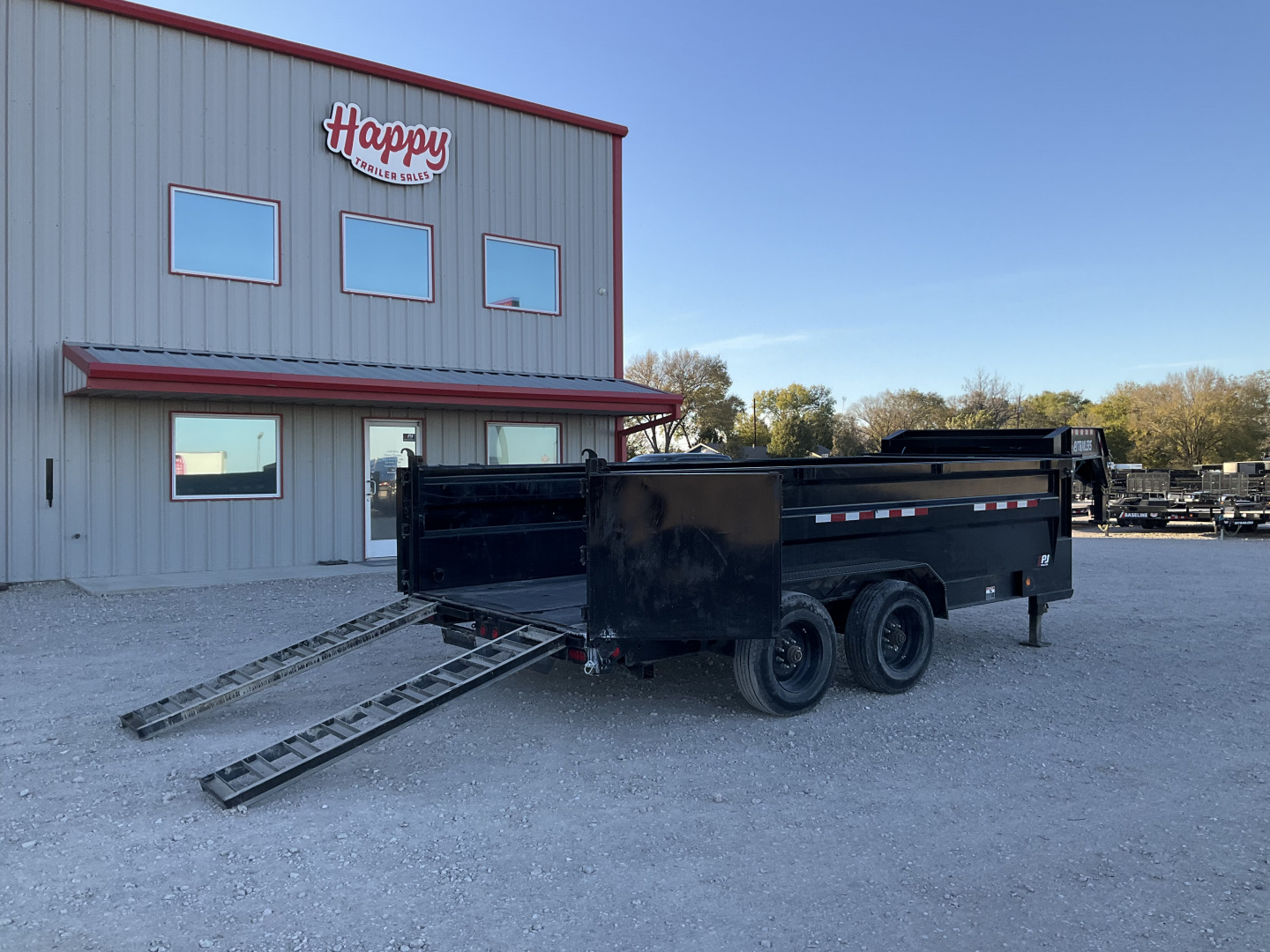 Used 2024 PJ 82"x16' HD Low Pro Dump- DE