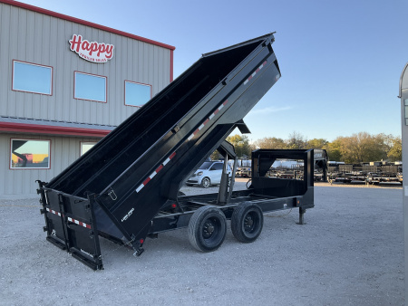 Used 2024 PJ 82"x16' HD Low Pro Dump- DE
