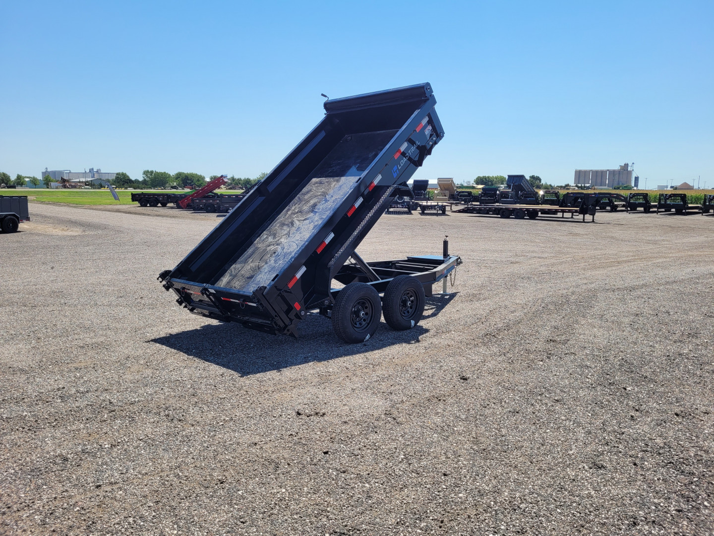 New 2026 Load Trail 72"x12' DE Dump Trailer