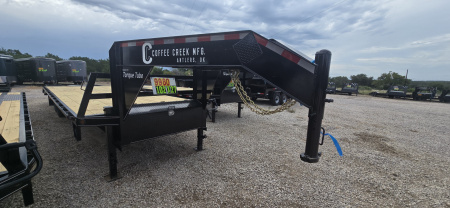 New 2025 Coffee Creek 102  X 27' Deckover Trailer