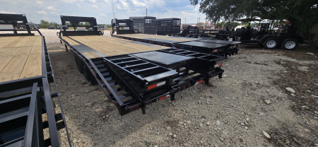 New 2025 Coffee Creek MFG 102" X 27' Deckover Trailer