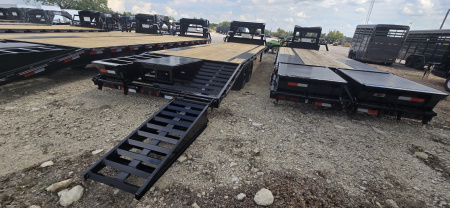 New 2025 Coffee Creek MFG 102" X 27' Deckover Trailer