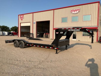 2026 PJ 102"x24' Gooseneck Super-Wide Equipment Trailer – B6