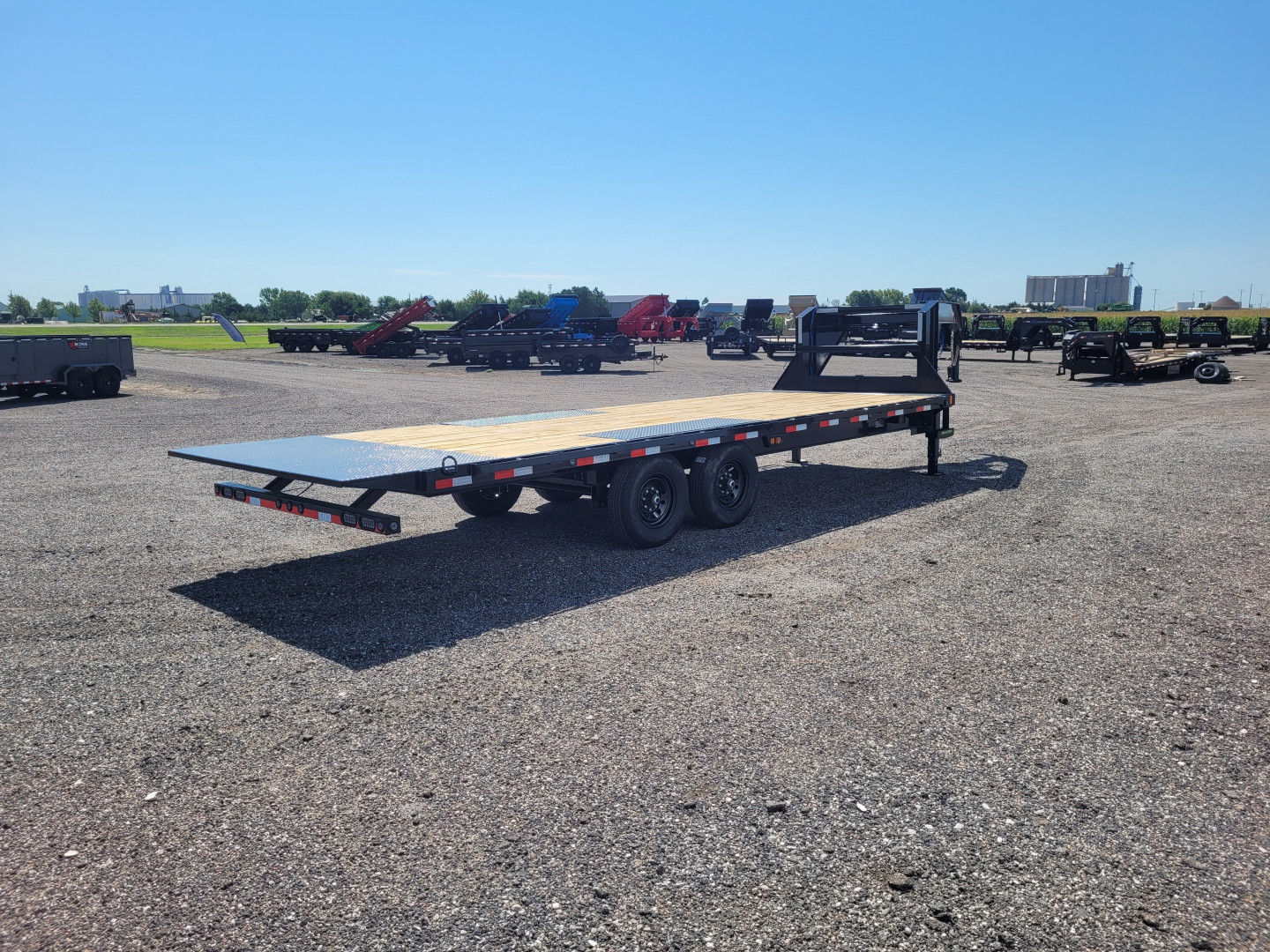 New 2026 Load Trail 102"x24' Gooseneck Deckover Tilt Trailer