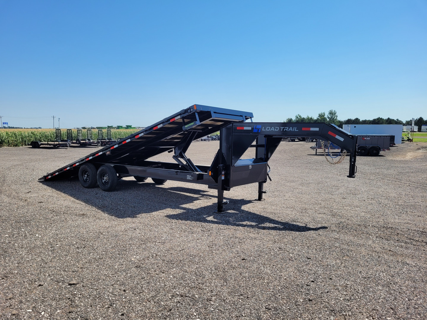New 2026 Load Trail 102"x24' Gooseneck Deckover Tilt Trailer