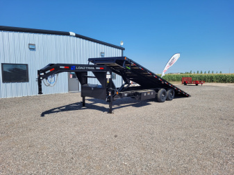 New 2026 Load Trail 102"x24' Gooseneck Deckover Tilt Trailer
