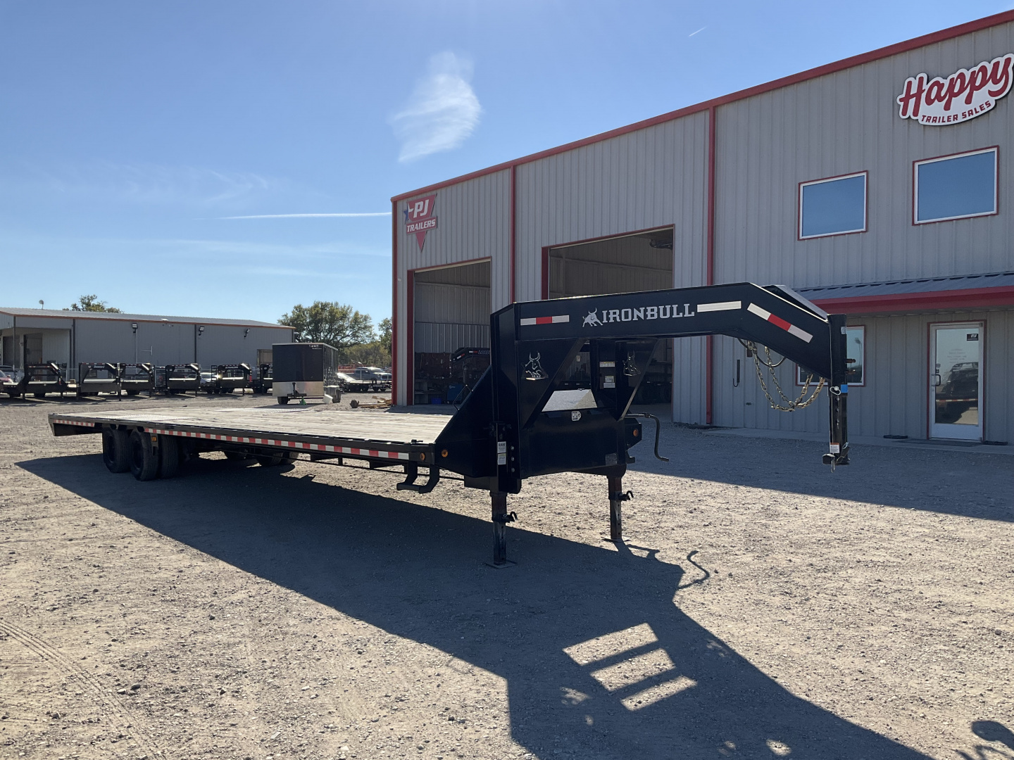 Used 2021 Iron Bull 102"x40' GN Flatbed