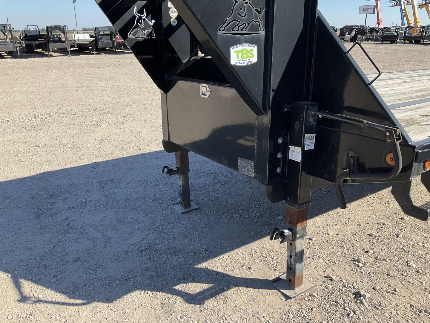 Used 2021 Iron Bull 102"x40' GN Flatbed