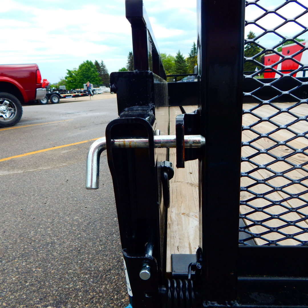 New 2026 Sure-Trac 6x12 3k Steel High Side Utility Trailer