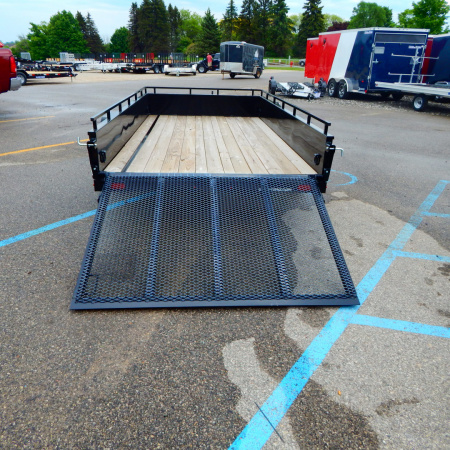 New 2026 Sure-Trac 6x12 3k Steel High Side Utility Trailer