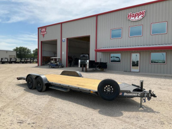 2026 Diamond C 83"x20' BP Single Car Hauler - GTF206