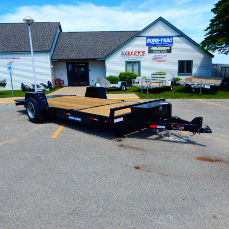 New 2026 Sure-Trac 6.5x12+4 10k Single Axle Tilt Equipment Trailer