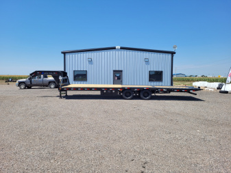 New 2026 Load Trail 102"x32' Gooseneck Hyd Dovetail Trailer