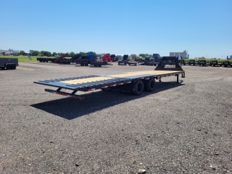 New 2026 Load Trail 102"x32' Gooseneck Hyd Dovetail Trailer