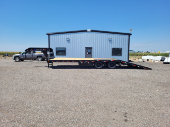 New 2026 Load Trail 102"x32' Gooseneck Hyd Dovetail Trailer