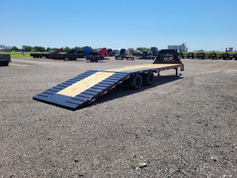New 2026 Load Trail 102"x32' Gooseneck Hyd Dovetail Trailer