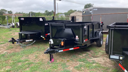New 2025 P & T Trailers 5x10 Dump Trailer