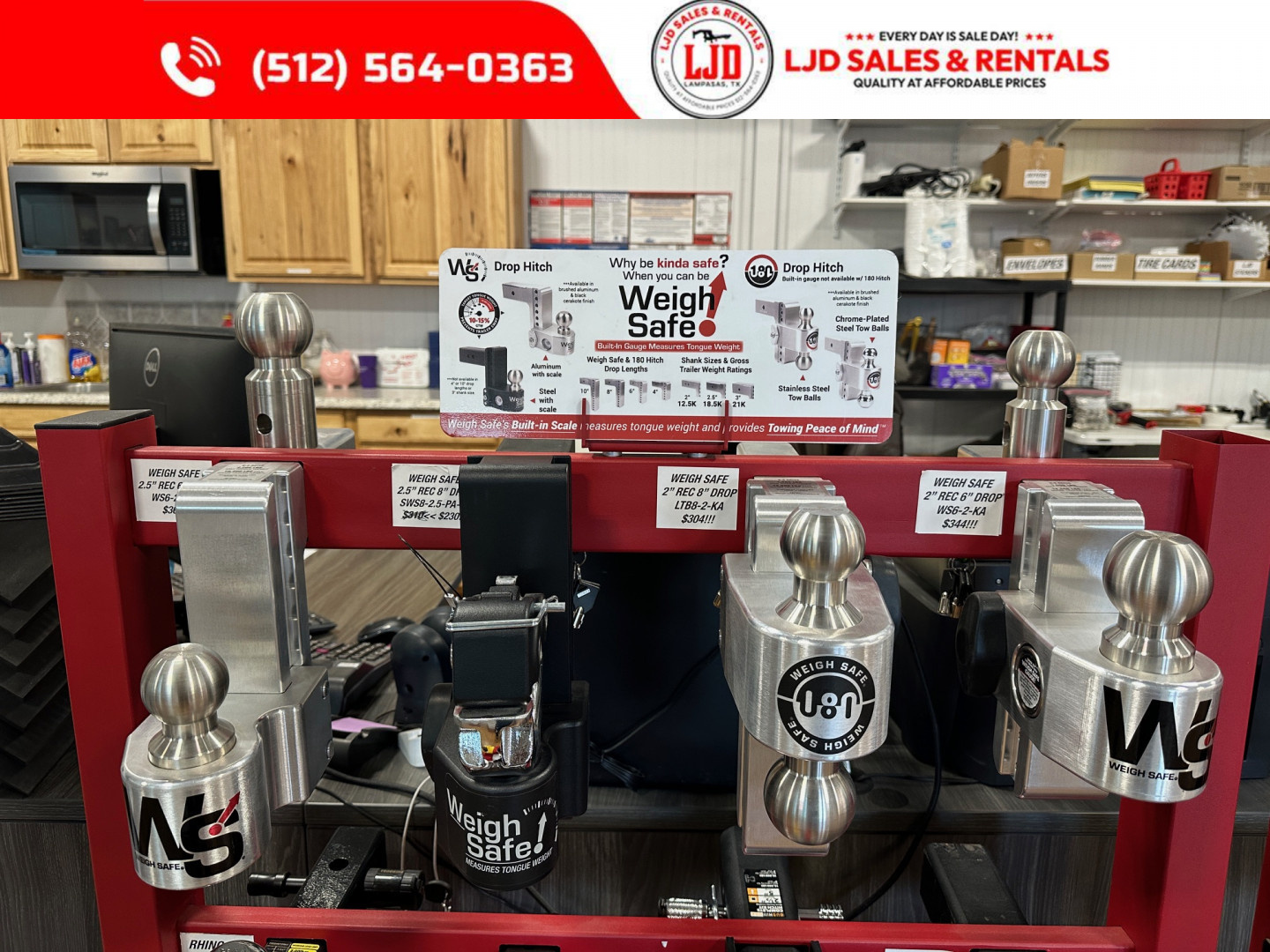 New Weigh Safe Hitches