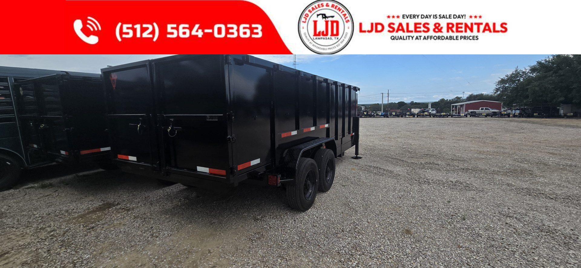 New 2025 Texas Pride - Gooseneck Dump Trailer 20K GVWR - 18'X4'