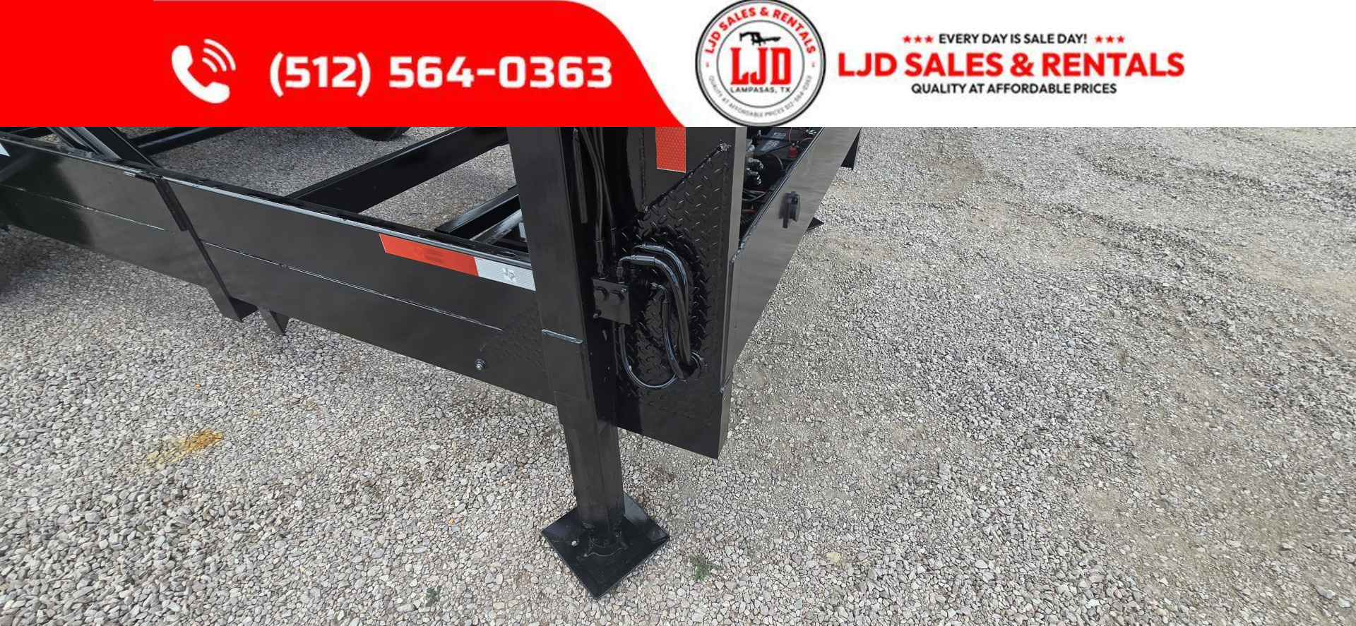 New 2025 Texas Pride - Gooseneck Dump Trailer 20K GVWR - 18'X4'