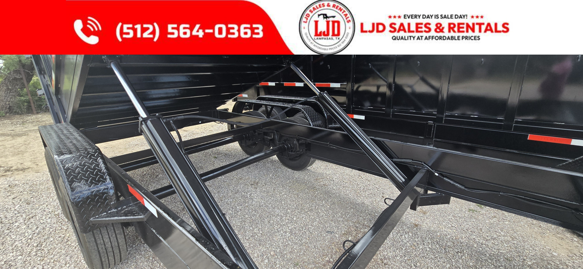 New 2025 Texas Pride - Gooseneck Dump Trailer 20K GVWR - 18'X4'